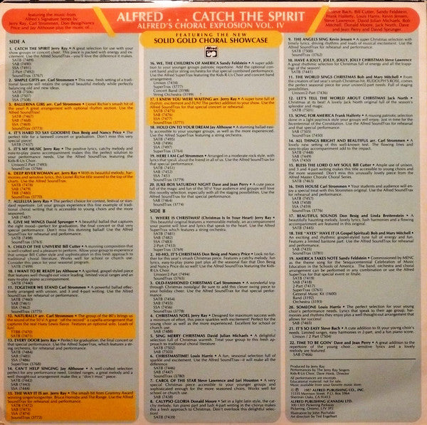 Various : Choral Explosion Vol. IV (LP, Album)