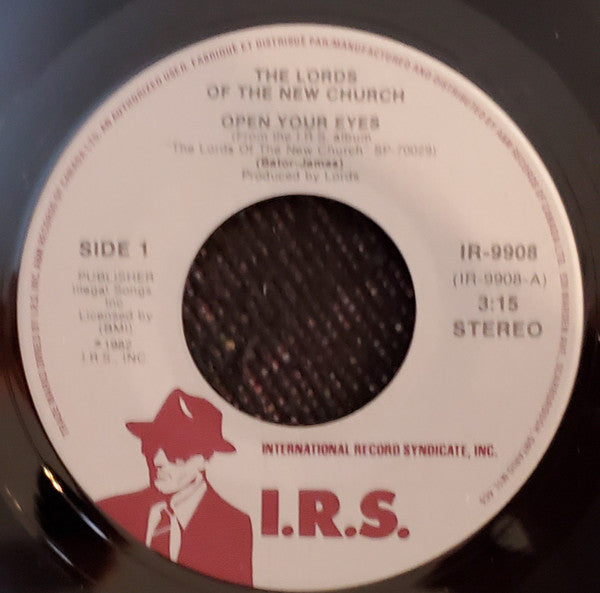 The Lords Of The New Church* : Open Your Eyes (7", Single)