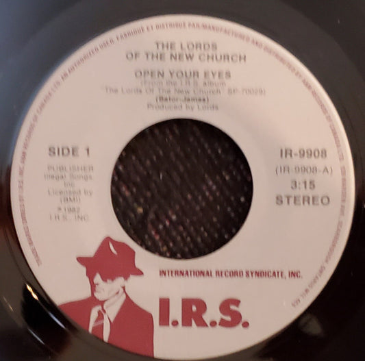 The Lords Of The New Church* : Open Your Eyes (7", Single)