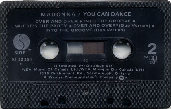Madonna : You Can Dance (Cass, Comp, P/Mixed)