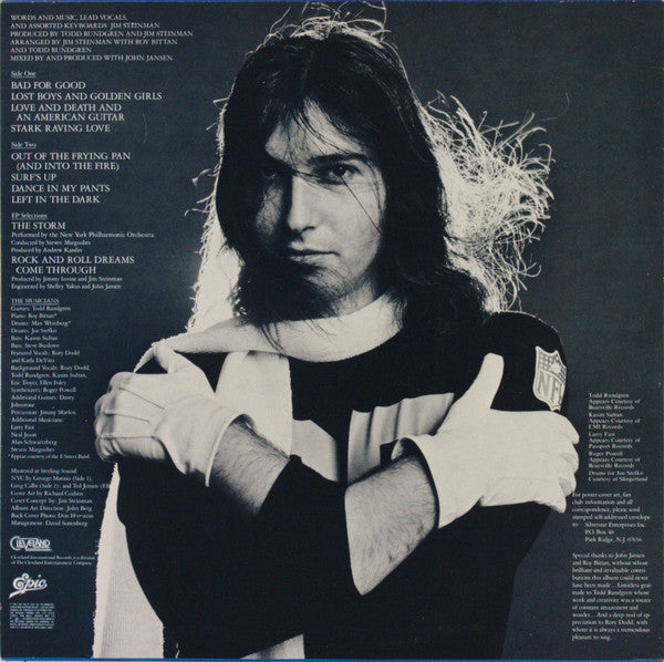 Jim Steinman : Bad For Good (LP, Album + 7", EP, Promo)