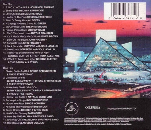 Various : The Concert For The Rock And Roll Hall Of Fame (2xCD, Album)