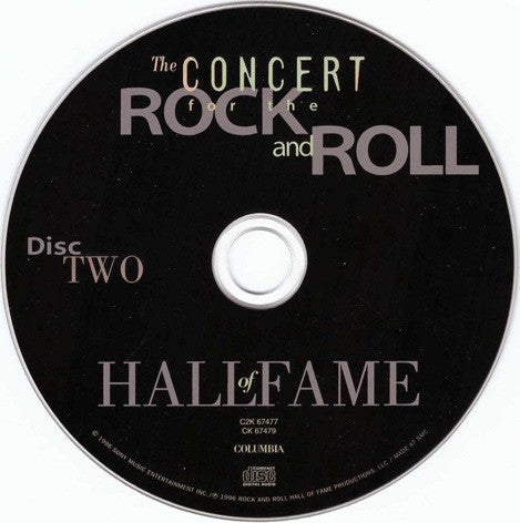 Various : The Concert For The Rock And Roll Hall Of Fame (2xCD, Album)