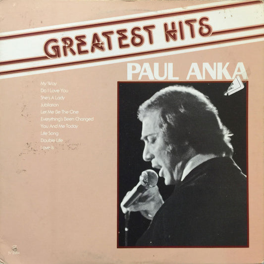 Paul Anka : The Greatest Hits Of Paul Anka (LP, Comp)