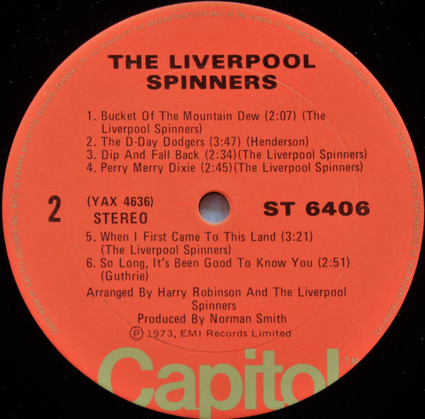 The Spinners : The Liverpool Spinners (LP)