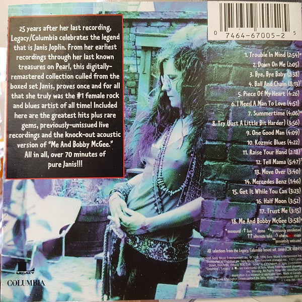 Janis Joplin : 18 Essential Songs (CD, Comp, RM)