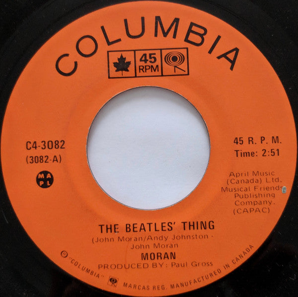 Moran (7) : The Beatles' Thing (7", Single)