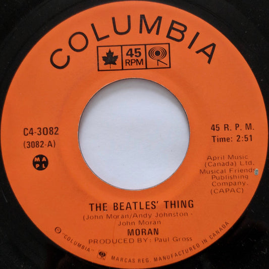 Moran (7) : The Beatles' Thing (7", Single)