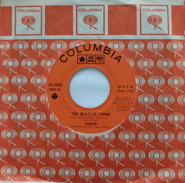 Moran (7) : The Beatles' Thing (7", Single)