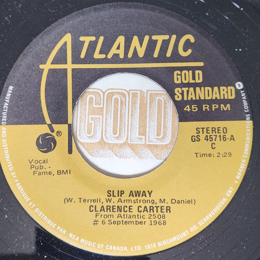 Clarence Carter : Patches / Slip Away (7")