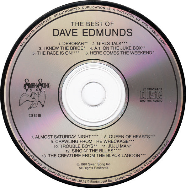 Dave Edmunds : The Best Of Dave Edmunds (CD, Comp)