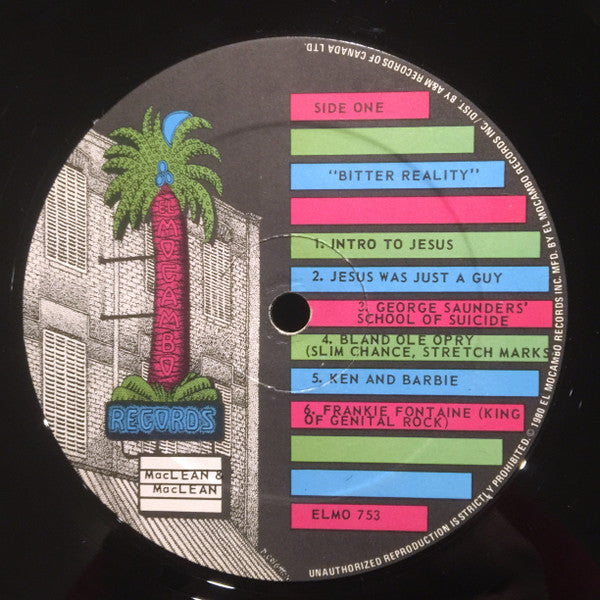 MacLean & MacLean* : Bitter Reality (LP, Album, RE)