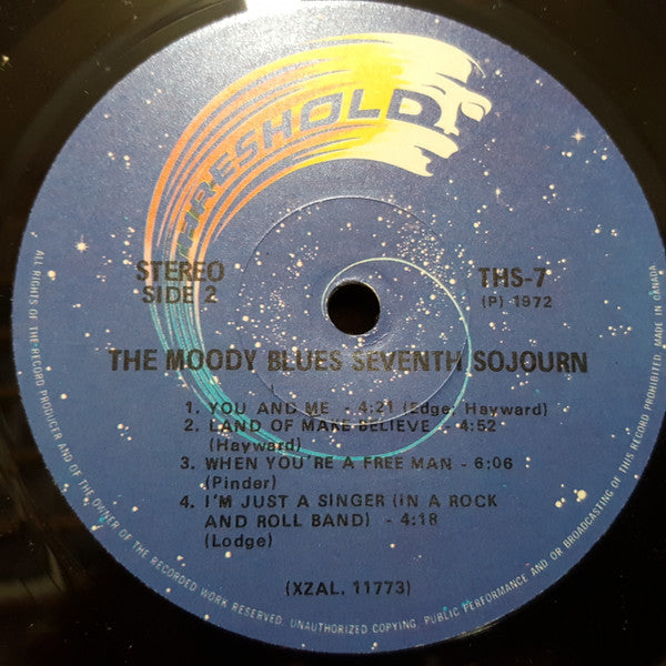 The Moody Blues : Seventh Sojourn (LP, Album, RE, Lon)