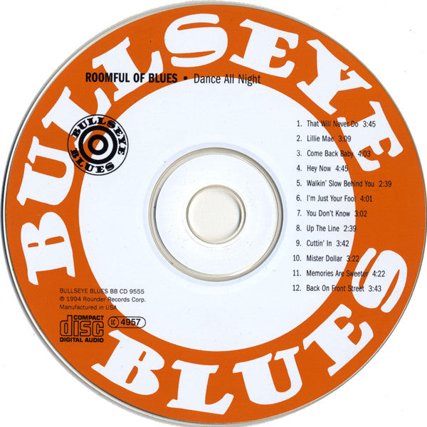 Roomful Of Blues : Dance All Night (CD, Album)