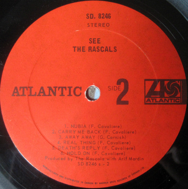 The Rascals : See (LP, Album, RE)