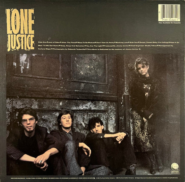Lone Justice : Lone Justice (LP, Album)