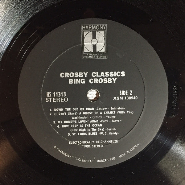 Bing Crosby : Crosby Classics (LP, Comp)