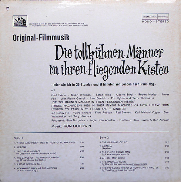 Ron Goodwin : Those Magnificent Men In Their Flying Machines (Original Filmmusik) (LP, Album)