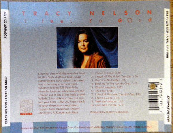 Tracy Nelson : I Feel So Good (CD, Album)
