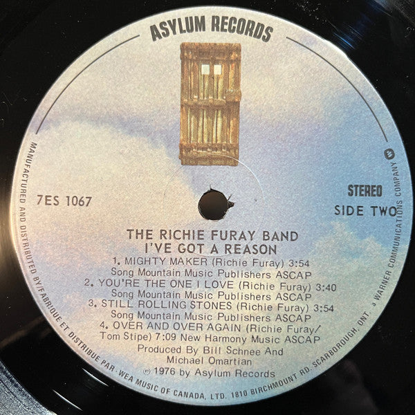 The Richie Furay Band : I've Got A Reason (LP)