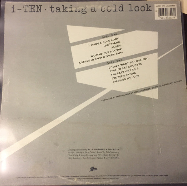i-Ten : Taking A Cold Look (LP, Album)