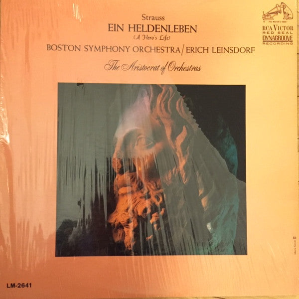 Richard Strauss, Boston Symphony Orchestra, Erich Leinsdorf : Ein Heldenleben (A Hero's Life) (LP, Mono)