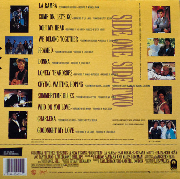 Various : La Bamba (Original Motion Picture Soundtrack) (LP, Comp)