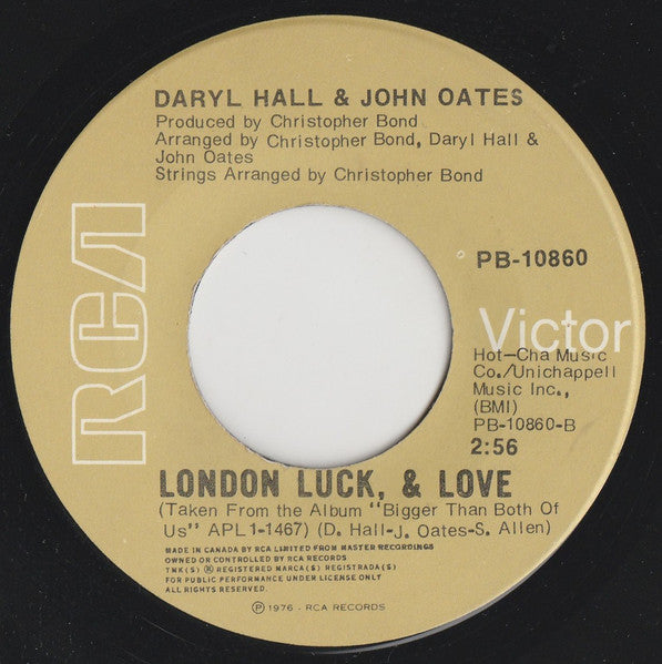 Daryl Hall & John Oates : Rich Girl (7", Single)