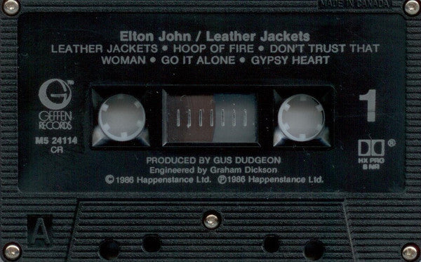 Elton John : Leather Jackets (Cass, Album, Dol)
