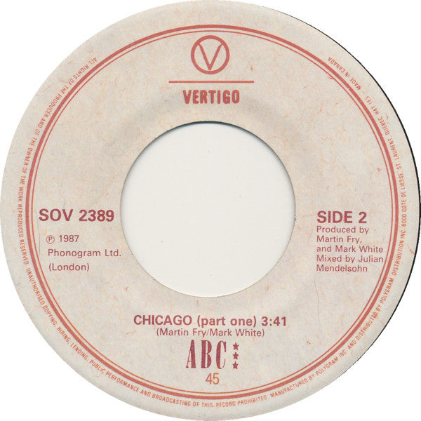 ABC : When Smokey Sings (7", Single)