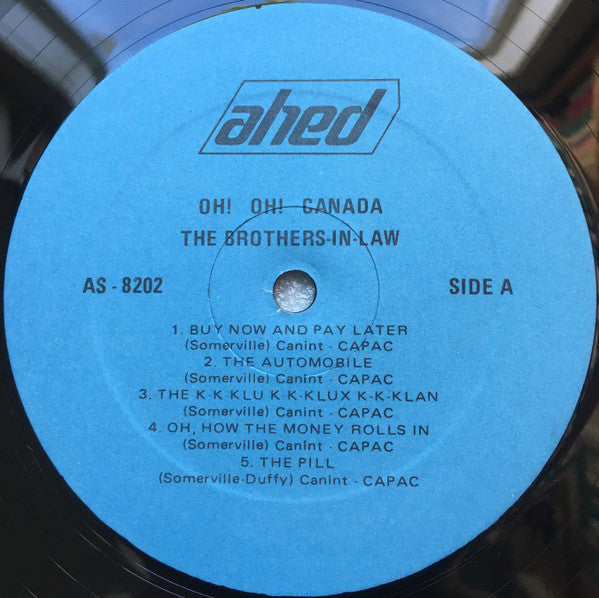 The Brothers-In-Law : Oh! Oh! Canada, Eh? (LP, Comp)