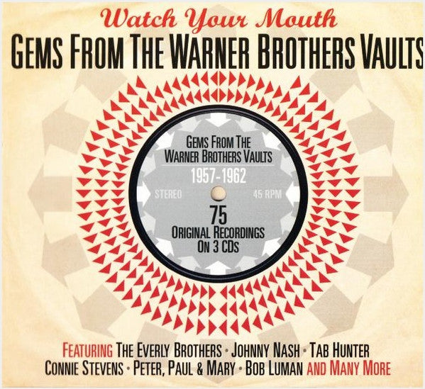 Various : Watch Your Mouth - Gems From The Warner Brothers Vaults (3xCD, Comp)