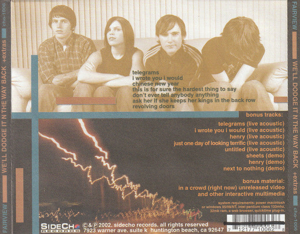 Fairview : We'll Dodge It On The Way Back + Extras (CD, Album, Enh, RE)