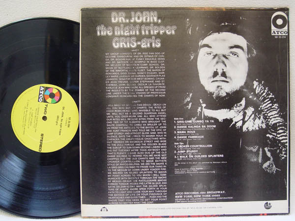 Dr. John, The Night Tripper : GRIS-gris (LP, Album, RP)