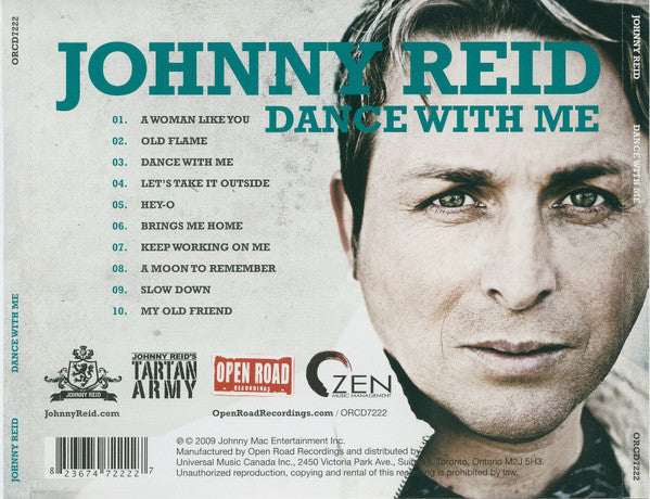 Johnny Reid : Dance With Me (CD, Album)