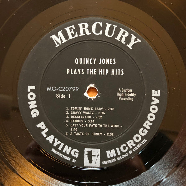 Quincy Jones : Plays Hip Hits (LP, Album, Mono)