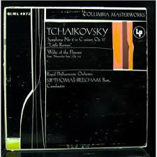 Pyotr Ilyich Tchaikovsky - Royal Philharmonic Orchestra, Sir Thomas Beecham : Symphony No. 2 In C Minor, Op. 17 ("Little Russian") / Waltz Of The Flowers From "Nutcracker Suite", Op. 71a (LP, Album, Mono)