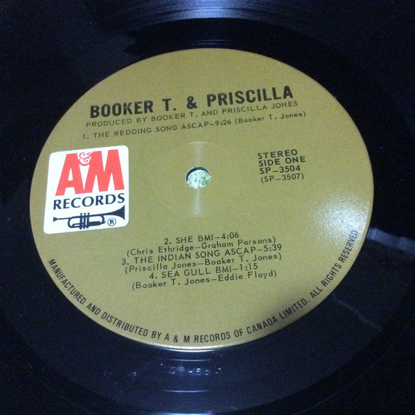 Booker T. Jones & Priscilla Jones : Booker T. & Priscilla (2xLP, Album, Gat)