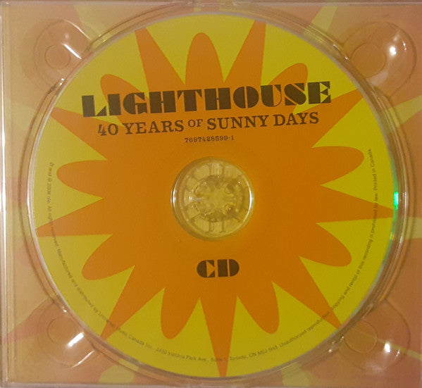 Lighthouse (2) : 40 Years Of Sunny Days (CD, Comp, RM + DVD)