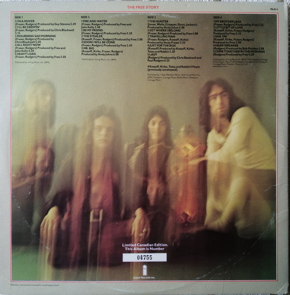 Free : The Free Story (2xLP, Comp, Ltd, Num, Yel)