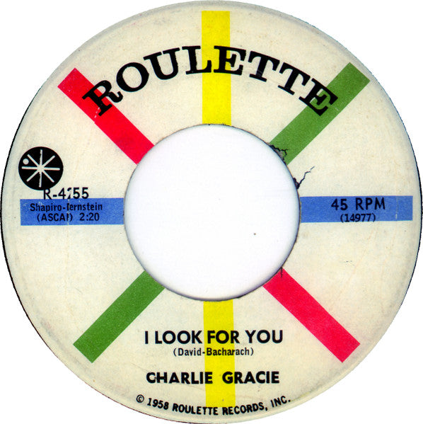 Charlie Gracie : The Race / I Look For You (7", Single)