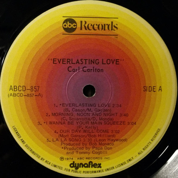 Carl Carlton : Everlasting Love (LP, Album)