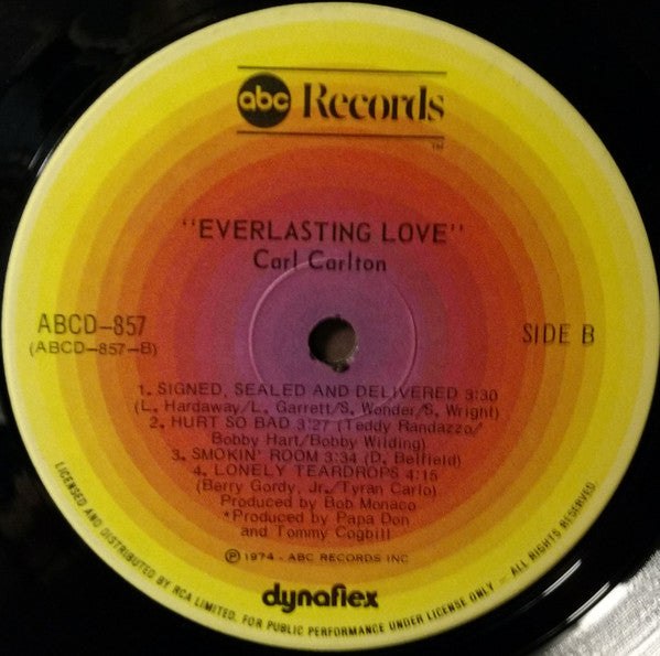 Carl Carlton : Everlasting Love (LP, Album)