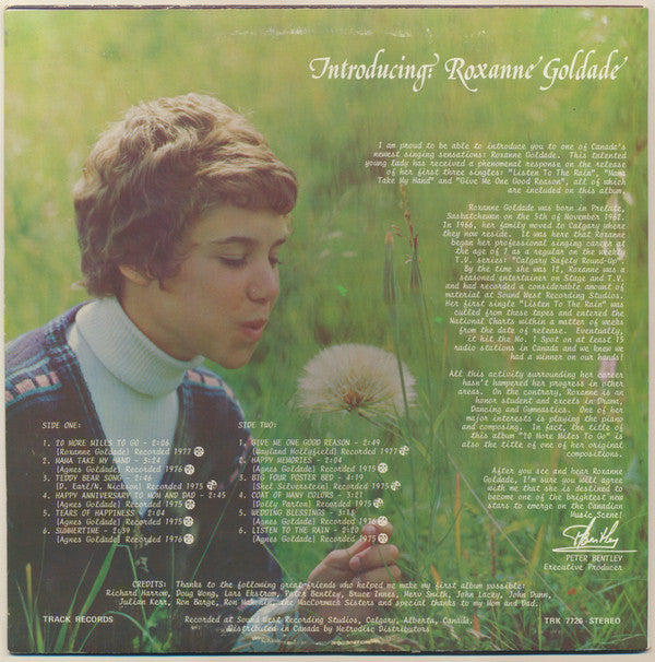 Roxanne Goldade : 20 More Miles To Go (LP, Album)