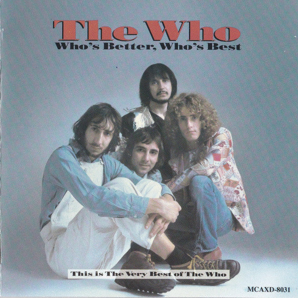 The Who : Who's Better, Who's Best (CD, Comp)