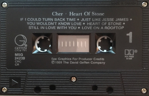 Cher : Heart Of Stone (Cass, Album, Club)