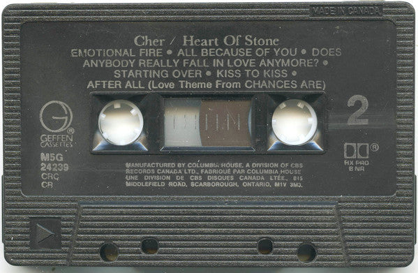 Cher : Heart Of Stone (Cass, Album, Club)