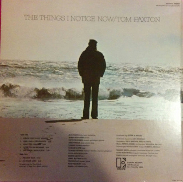 Tom Paxton : The Things I Notice Now (LP, Album)