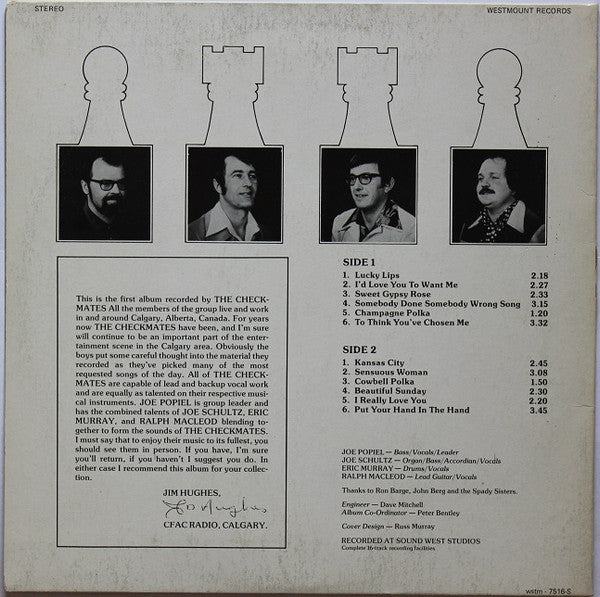 The Checkmates (18) : Checkmate (LP)
