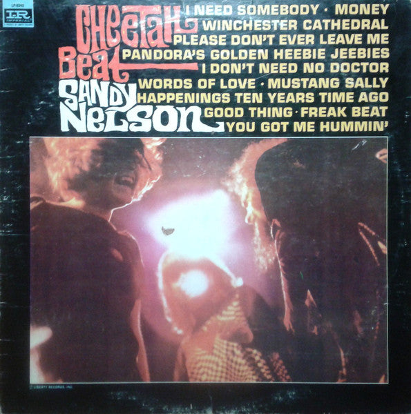 Sandy Nelson : Cheetah Beat (LP, Album, Mono)